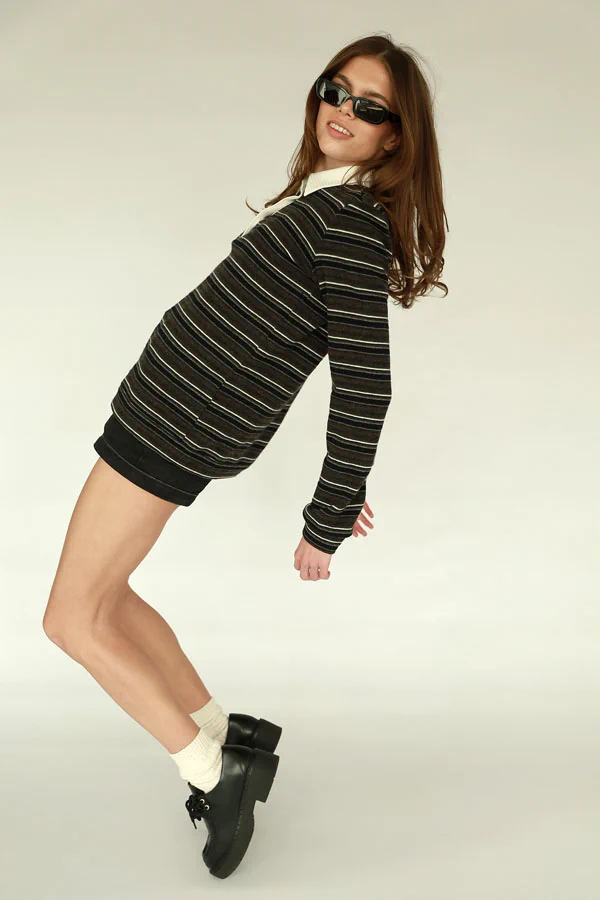 Sweter POLO paski 21 Sweter POLO paski 21