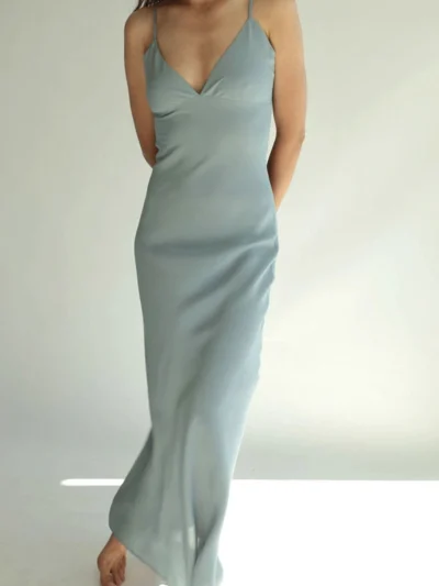 sukienka milo olgajahr niebieska wiskoza 1