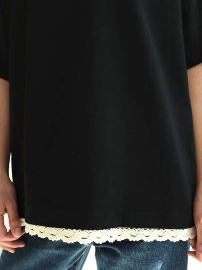 t shirt buddy olgajahr czarna bawelna crochet 2