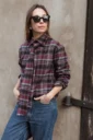 koszula sully olgajahr burgundowa krata flanela 2